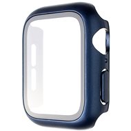 FIXED Pure+ s temperovaným sklem pro Apple Watch 45mm modré