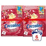 COCCOLINO Frutti Rossi vůně do skříně 2 × 3 ks - Vůně do skříně