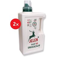 JELEN Universal Landry Gel 2× 2.7 l (120 Washings) - Eco-Friendly Gel Laundry Detergent