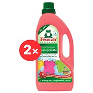 FROSCH Color Pomegranate 2× 1.5l (44 Washings) - Eco-Friendly Gel Laundry Detergent