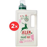 DEER Washing gel with lilac scent 2 × 2.7 l (120 washes) - Eco-Friendly Gel Laundry Detergent