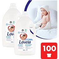 LOVELA Baby na bílé prádlo 2 × 4,5 l (100 praní) - Prací gel