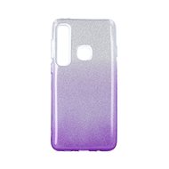 Forcell Samsung A9 silikon glitter stříbrno-fialový 38719 - Kryt na mobil