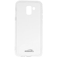 KISSWILL Samsung J6 silikon průhledný 32474 - Pouzdro na mobil