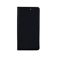 TopQ iPhone 12 Pro Smart Magnet knížkové černé 54118 - Pouzdro na mobil