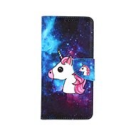 Pouzdro na mobil TopQ Xiaomi Redmi 7A knížkové Space Unicorn 67753
