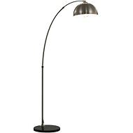 Domed lamp 60 W silver E27 170 cm - Floor Lamp