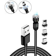 Statik USB kabel 3v1 1m