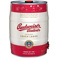 Budweiser Budvar Light Lager Barrel 5l 5% - Beer