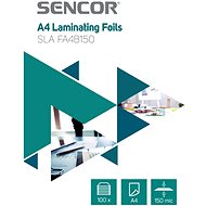 SENCOR A4/150 lesklé - balení 100 ks - Laminovací fólie