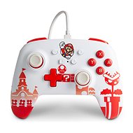 PowerA Enhanced Wired Controller for Nintendo Switch - Mario Red/White - Gamepad
