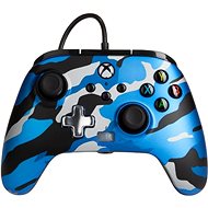 Gamepad PowerA Enhanced Wired Controller - Metallic Blue Camo - Xbox