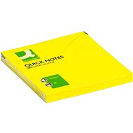 Q-CONNECT 76 x 76 mm, 75 lístků, žlutý - Samolepicí bloček
