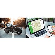 Služba GPS zabezpečení motorky s poplachy na Váš mobil na 3 měsíce