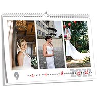 Kalendář nástěnný - měsíční A4 - Voucher: