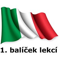 Balíček online lekcí italštiny (lekce 1. až 5.) - Voucher: