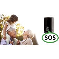 Služba SOS tlačítka s GPS lokalizací a poplachy na mobil Vašich blízkých na 3 měsíce
