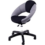 REDSPINAL Top Power Fitness, černo-šedá - Kancelářská židle