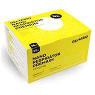 Rehabiq Nano respirátory Premium FFP2 s účinností 12 hodin, 25 ks - Respirátor