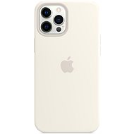 Kryt na mobil Apple iPhone 12 Pro Max Silikonový kryt s MagSafe bílý