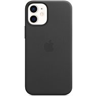 Apple iPhone 12 Mini Kožený kryt s MagSafe černý - Kryt na mobil
