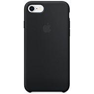 Apple iPhone 8/7 Silikonový kryt černý - Kryt na mobil