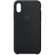 Kryt na mobil Apple iPhone XS Silikonový kryt černý