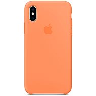 iPhone XS Silikonový kryt papájový
