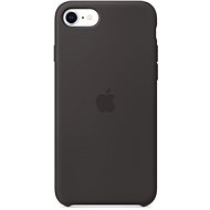 Kryt na mobil Apple iPhone SE 2020 silikonový kryt černý