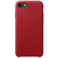 Kryt na mobil Apple iPhone SE 2020 kožený kryt (PRODUCT) RED
