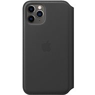 Apple iPhone 11 Pro Kožené pouzdro Folio černé - Pouzdro na mobil