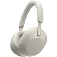 Bezdrátová sluchátka Sony Noise Cancelling WH-1000XM5, stříbrná, model 2022