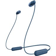 Sony WI-C100, modrá - Bezdrátová sluchátka