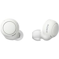 Sony True Wireless WF-C500, bílá - Bezdrátová sluchátka