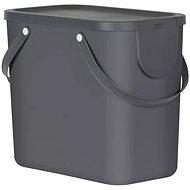 Rotho Systém třídění odpadu ALBULA box  25l - antracit - Odpadkový koš