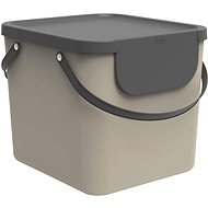 Rotho Systém třídění odpadu ALBULA box  40l - cappuccino - Odpadkový koš