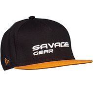 Savage Gear Flat Peak 3D Logo Cap Black Ink - Kšiltovka