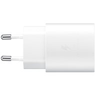Samsung Charger with Fast Charging Support (25W) with cable White - AC Adapter