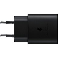 Samsung Charger with Fast Charging Support (25W) with cable Black - AC Adapter
