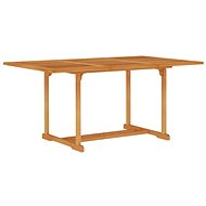 Zahradní stůl 150 × 90 × 75 cm masivní teakové dřevo, 315103