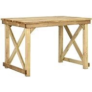 Zahradní stůl 110 × 79 × 75 cm impregnované borové dřevo, 318411