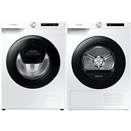SAMSUNG WW90T554DAW/S7 + SAMSUNG DV80T5220AW/S7 - Set pračka a sušička