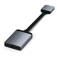 Satechi Type-C Dual HDMI Adapter - Space Gray - Replikátor portů