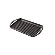LAVA METAL Cast-Iron Grill Plate, Deep 22 x 32cm - Grill Griddle