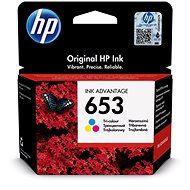 HP 3YM74AE č. 653 barevná - Cartridge