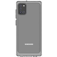 Samsung Poloprůhledný zadní kryt pro Galaxy A31 průhledný - Kryt na mobil