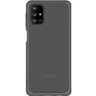 Samsung Poloprůhledný zadní kryt pro Galaxy M31s černý - Kryt na mobil