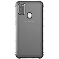 Kryt na mobil Samsung Poloprůhledný zadní kryt pro Galaxy M21 černý