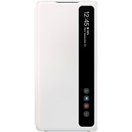 Pouzdro na mobil Samsung Galaxy S20 FE Flipové pouzdro Clear View bílé
