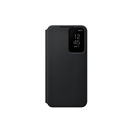 Samsung Galaxy S22 5G Flip Case Clear View Black - Phone Case